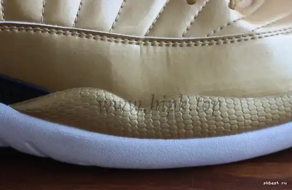 Authentic Air Gold 12 Jordan Pinnacle 0513